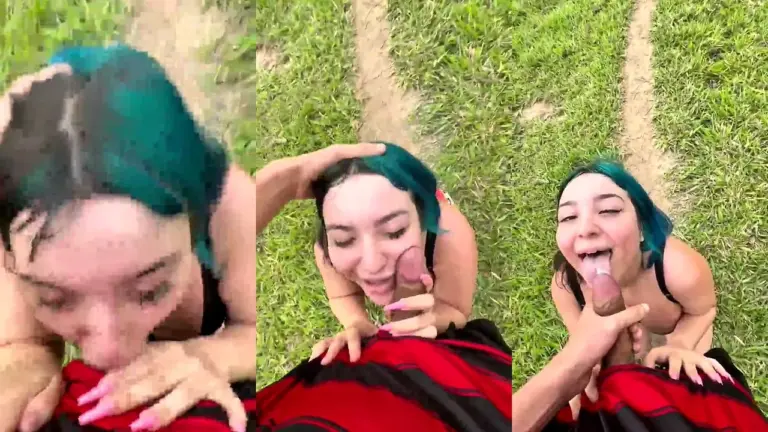 Belle Belinha chupando gostoso em vídeo pornô amador
